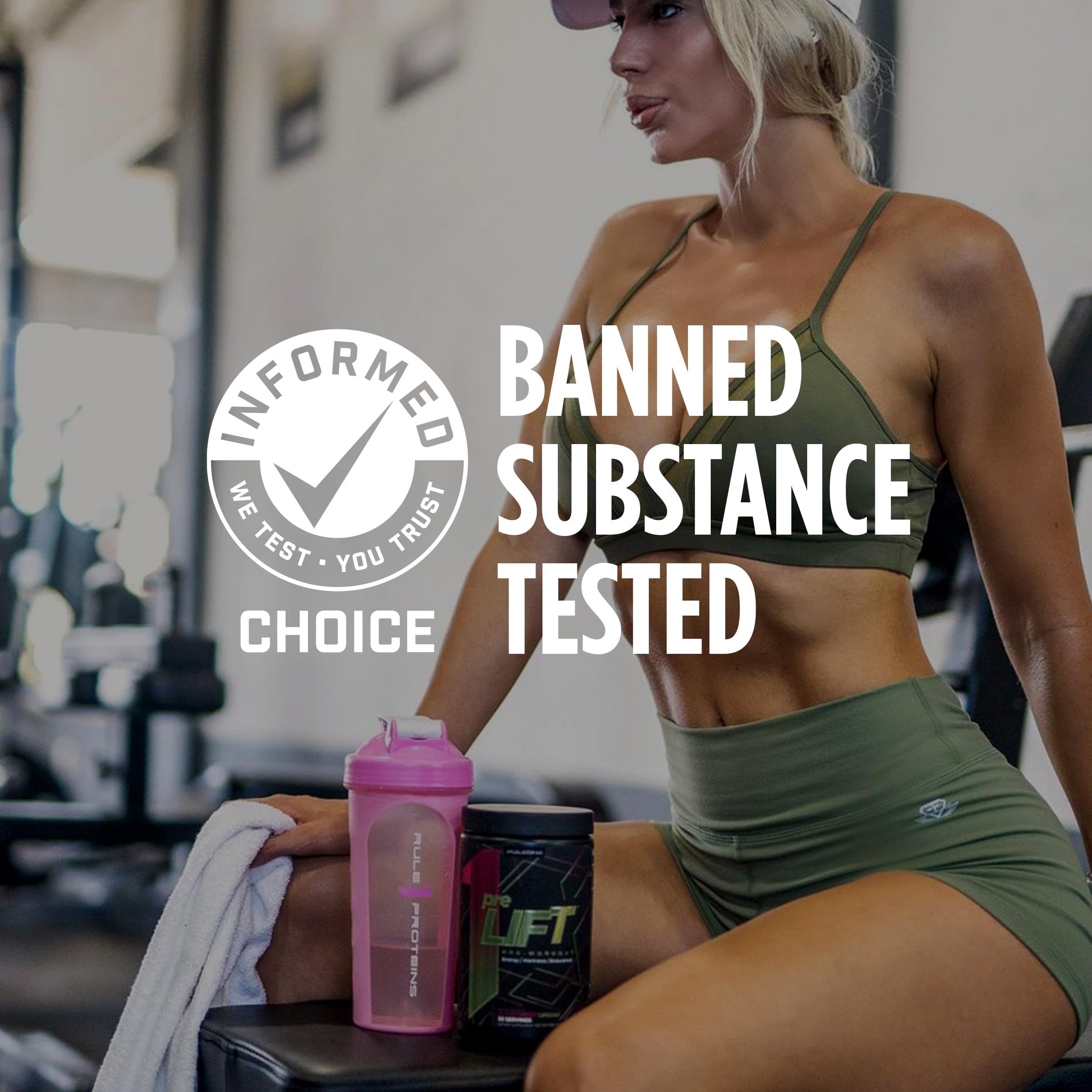 Rule 1 Proteins preLIFT, preparación rápida para entrenamiento matutino