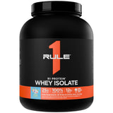 Rule 1 Proteins R1 Whey Isolate, cuchara medidora para porciones precisas tras entreno