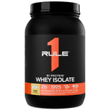 R1 Proteínas de Suero Aislado en bote banana crema, 25 g proteína por porción.