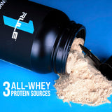 Rule 1 Proteins Whey Protein 24 g, aminoácidos esenciales para la base proteica diaria.