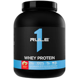 Rule 1 Proteins Whey Protein 24g para entrenamiento, proteína completa para recuperación.