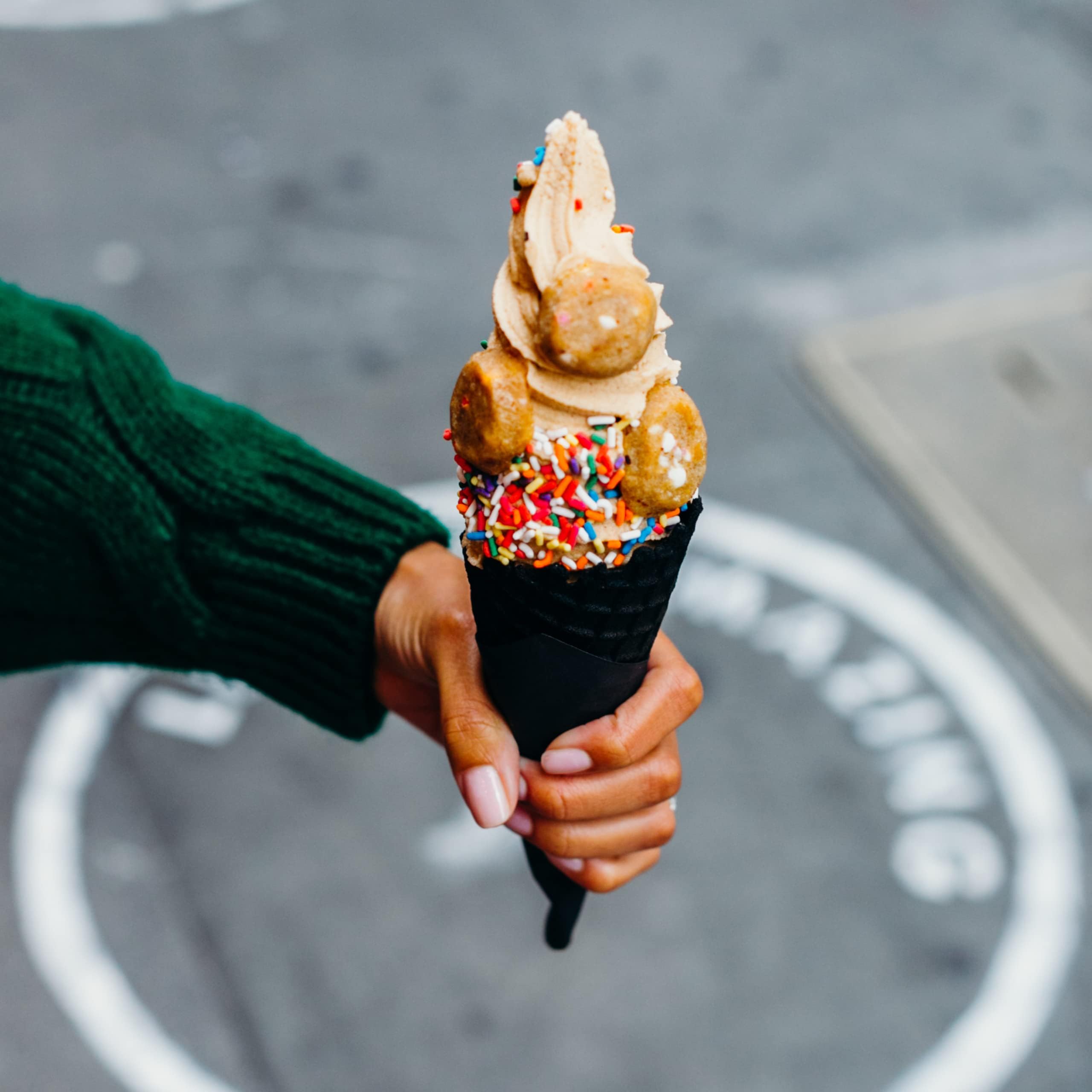 Rule Breaker galletas para postre o topping de helado.