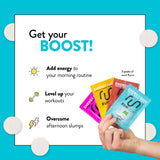 Run Gum chicletes energizantes de 50 mg: consumo rápido para estudiar o entrenar.
