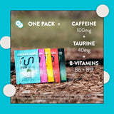 Run Gum lote de 24 piezas: conveniencia para llevar en oficina o gimnasio.