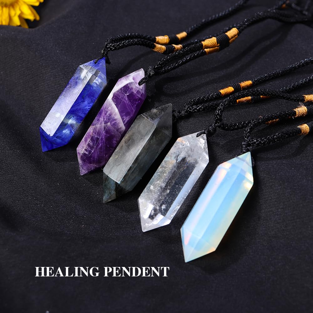 Runyangshi bienestar colgante cristal opalino para tranquilidad