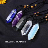 Runyangshi bienestar colgante cristal opalino para tranquilidad