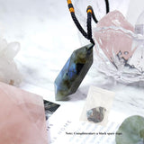 Runyangshi colgante de cristal, regalo significativo para amantes de cristales.