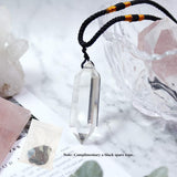Runyangshi collar cristal claridad, energía positiva para el día