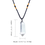 Runyangshi cristal natural con 6 facetas para chakra, equilibrio visual