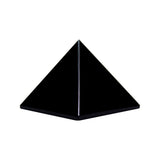 Runyangshi obsidiana negra pirámide energética para protección del ambiente y claridad mental