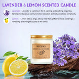 Regalo perfecto RUOJAS vela lavanda limón para fechas especiales