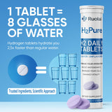 Ruolai H2pure envase portátil, fácil de llevar en bolso o maletín.