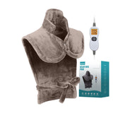 Almohadilla RUQIJI para cuello hombros y espalda con calor suave para relajar músculos