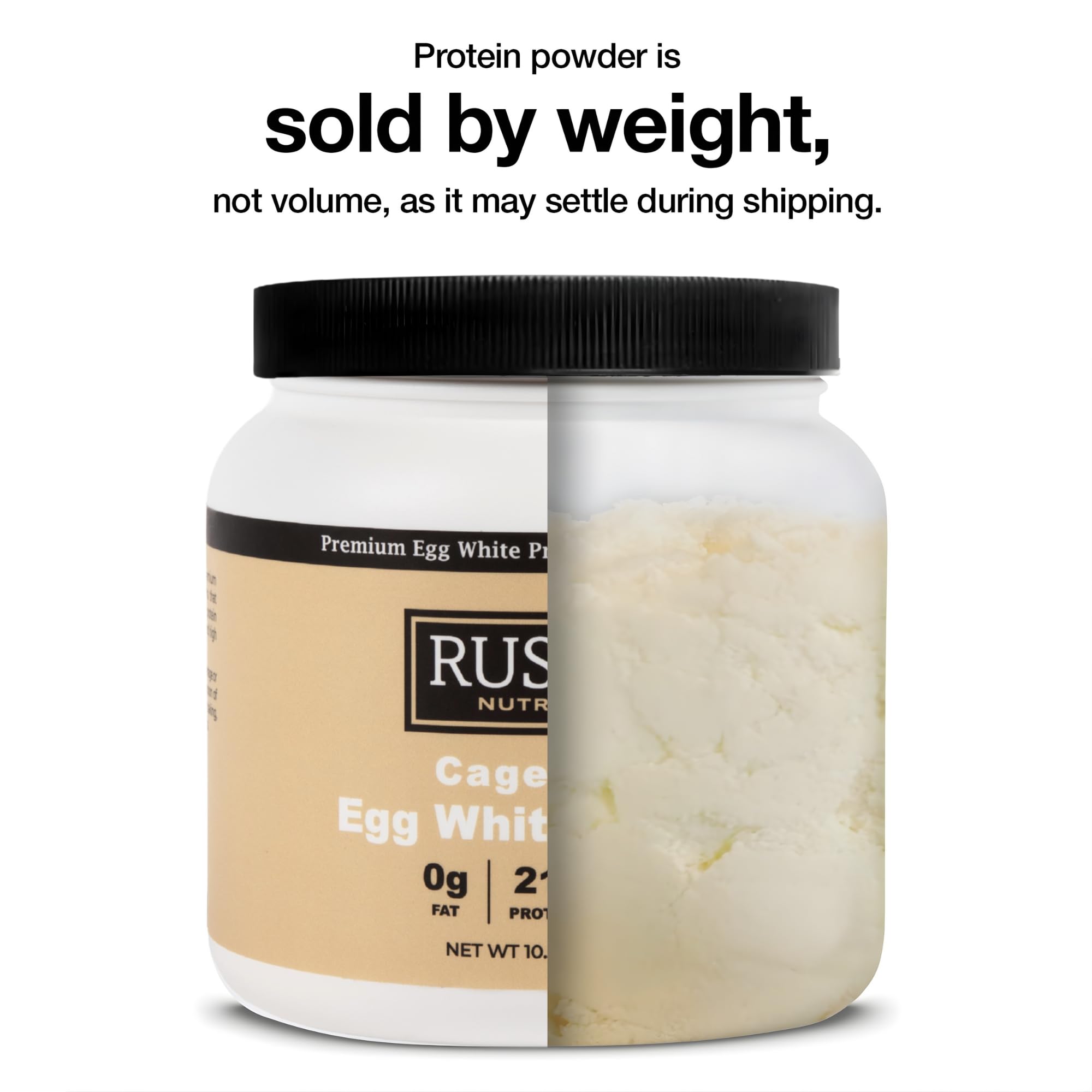 Rustic Nutrition batidos con proteína de clara de huevo para una ingesta rápida