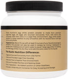Rustic Nutrition proteina de clara huevo 21 g por porción, ideal para batidos