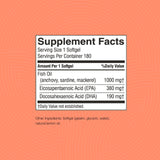 Rutina diaria con Omega-3 de Nature's Sunshine.