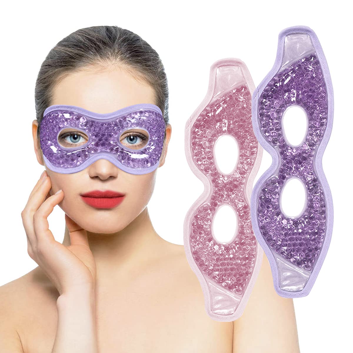 Mascarilla ocular de gel Ruzzut para enfriar y relajar la vista