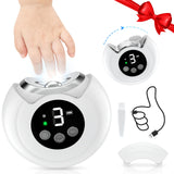 Corta uñas electrico RVDU dos-en-uno para acabado suave y seguro.