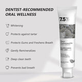 RWSEFK hidroxiapatita pasta dental: aplicación diaria para uso cómodo.