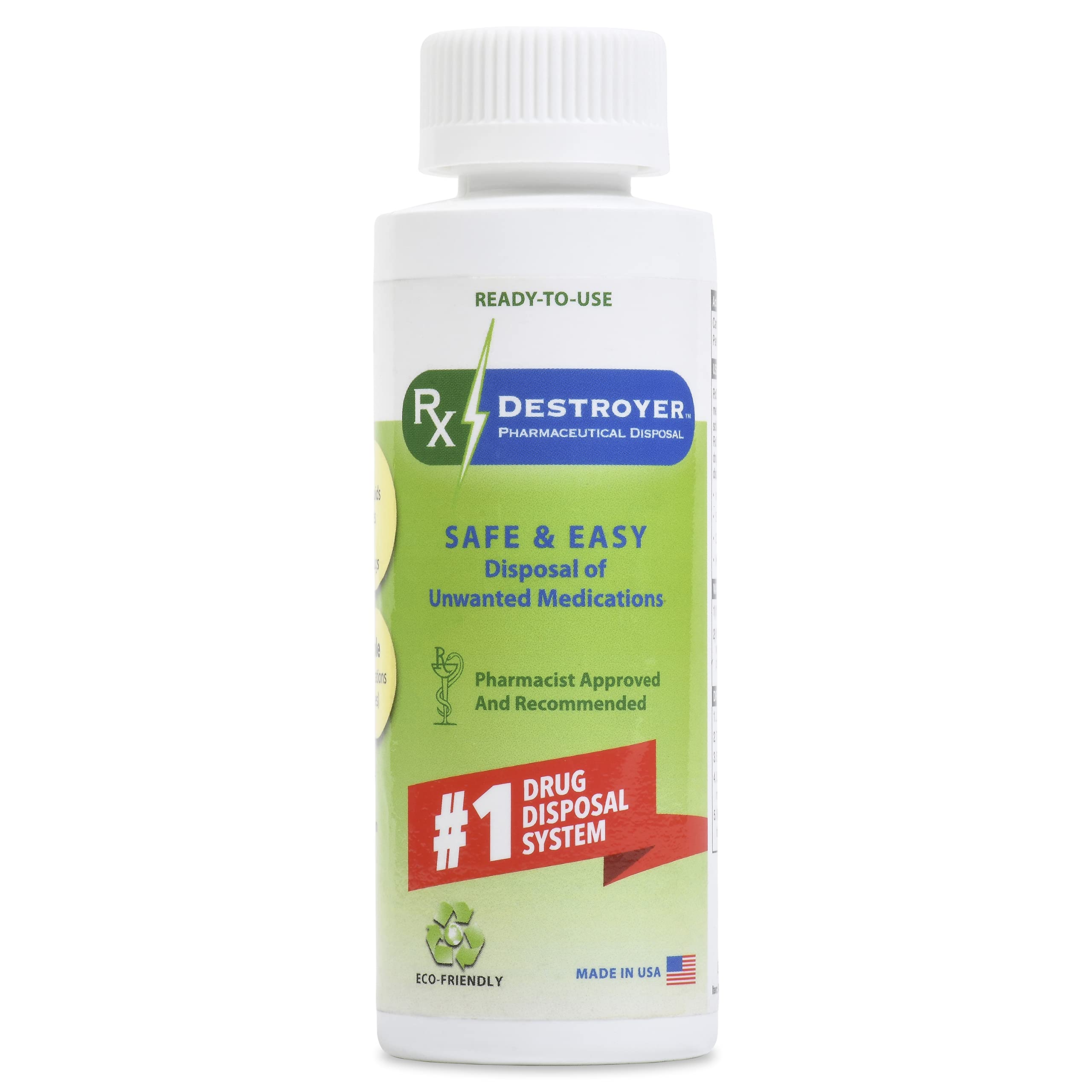 RX DESTROYER tamaño práctico de 4 onzas