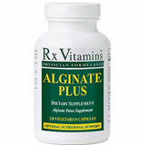 Rx Vitamins Alginate Plus — cápsulas en botella, apoyo diario para la rutina de bienestar.