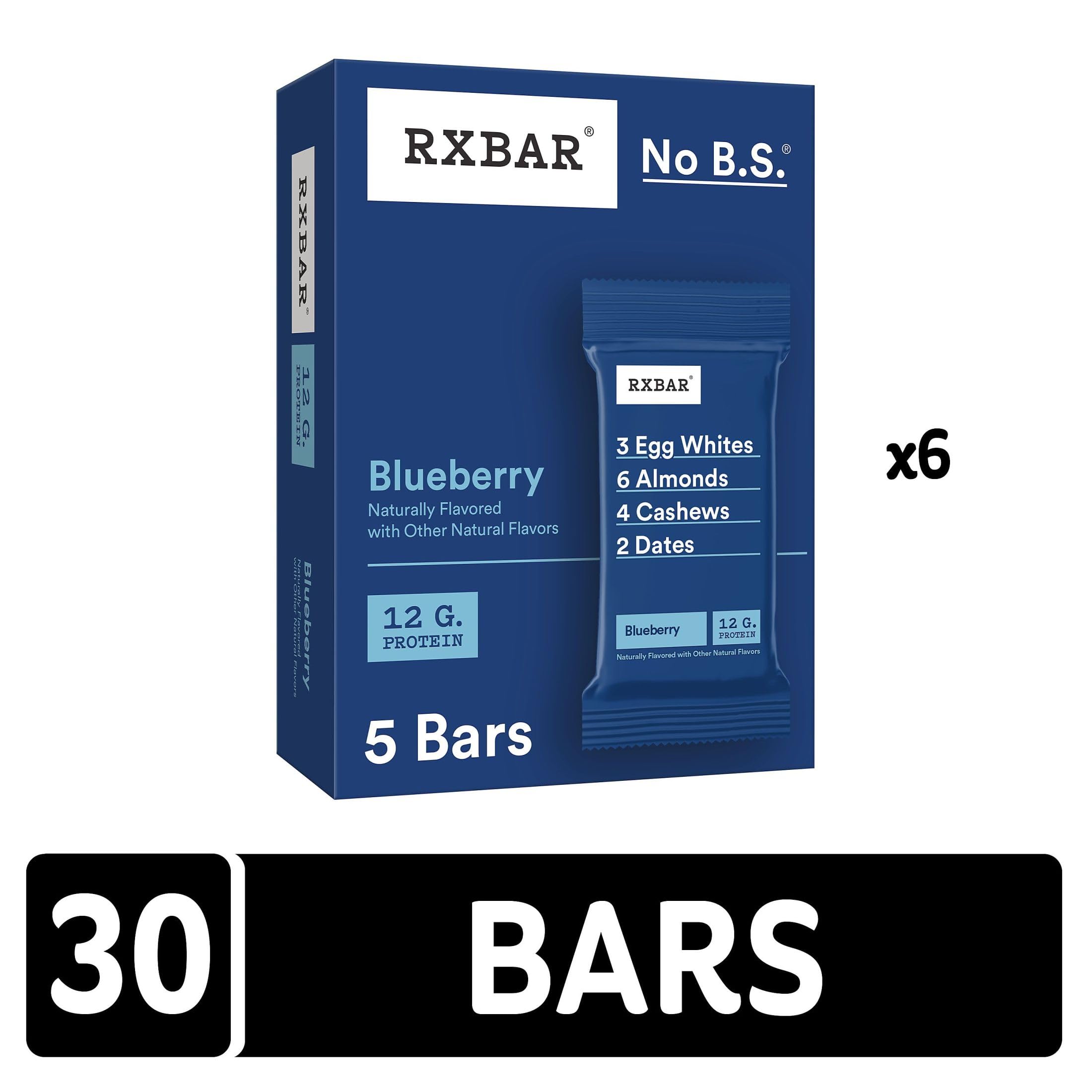 RXBAR barra de proteína sin gluten para desayunos o meriendas