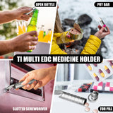 RXLUY accesorios EDC titanio para uso diario y seguridad