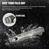 RXLUY cierre con anillo O, barrera impermeable para medicinas pequeñas.