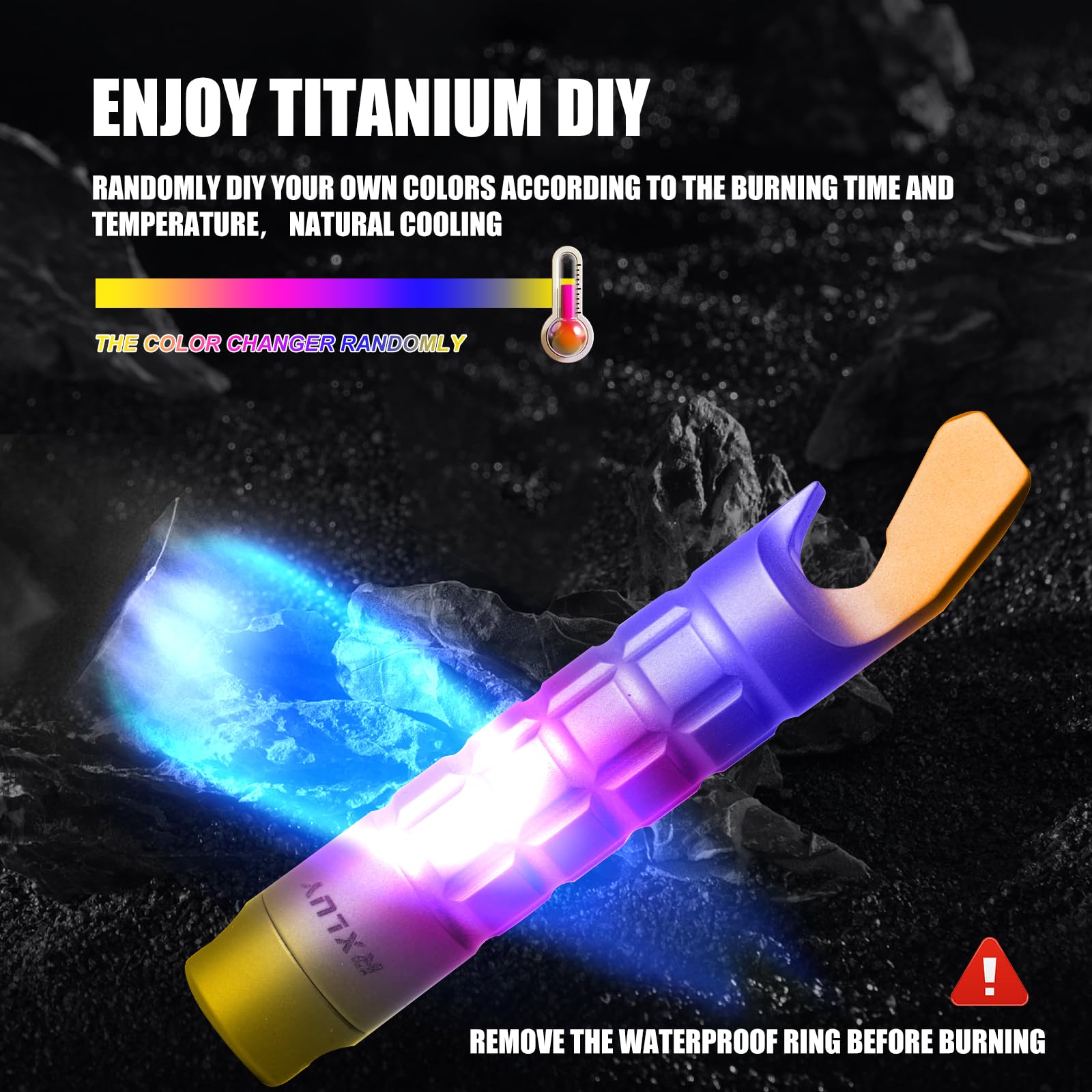 RXLUY estuche titanio regalo elegante y práctico