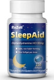 RXZELL botella de cápsulas suaves para dormir profundamente.