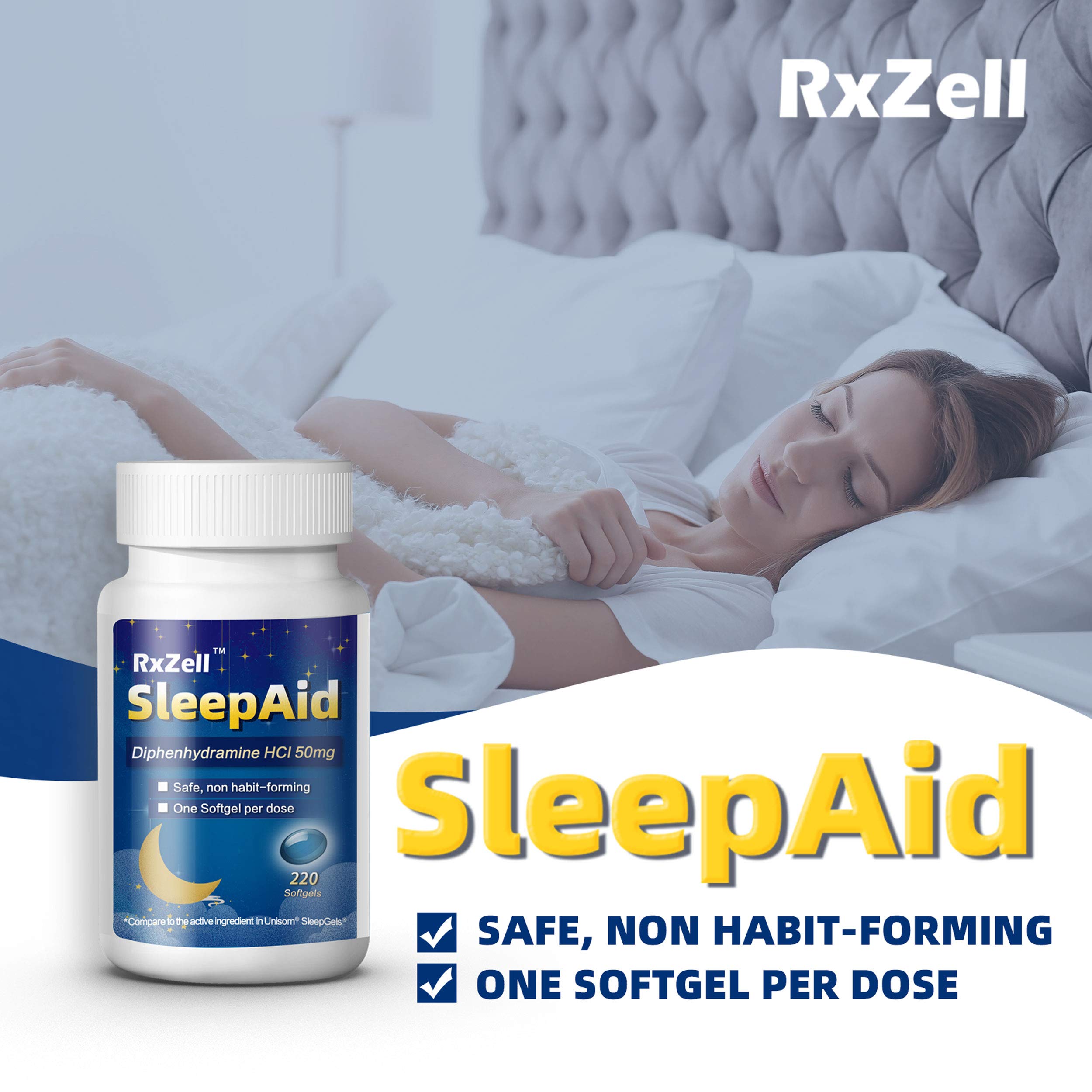 Uso nocturno para adultos y mayores de 12 años con RXZELL