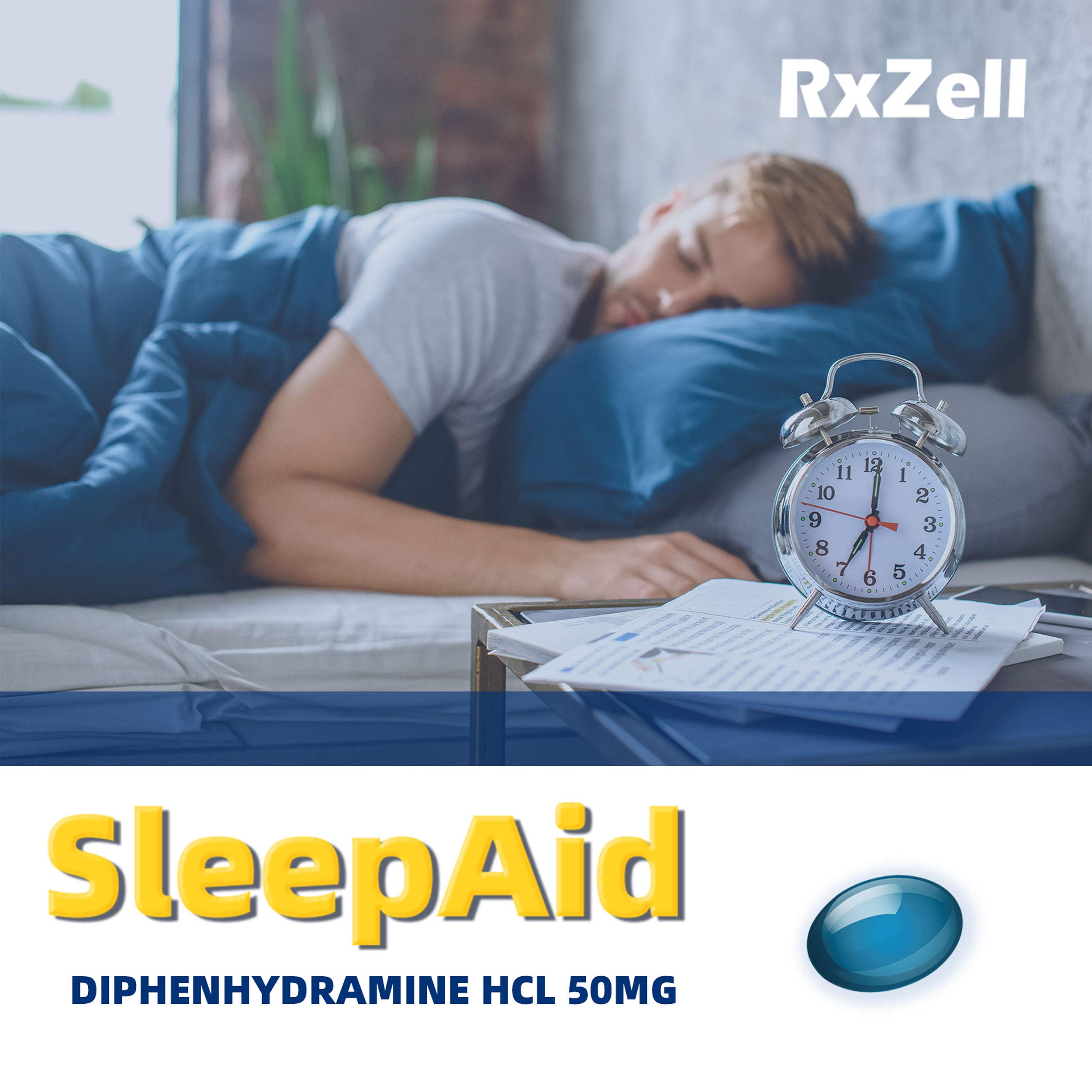 Frascos RXZELL en presentación doble para dormir