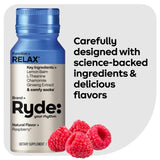 Ryde Relax Shot Frambuesa, diseño compacto ideal para la oficina.