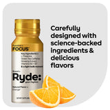 Ryde sabor naranja: aroma refrescante para estudiar o trabajar.