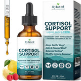 Rylaxed Cortisol Drops: botella de 60 ml para apoyo diario a la calma.