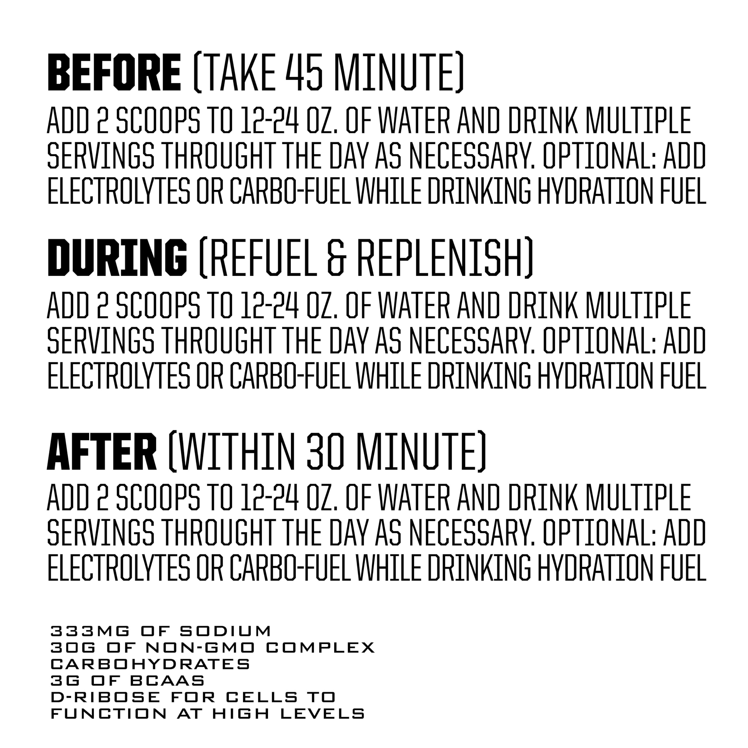 Ryno Power Hydration Fuel Fruta Punch ideal para recuperación post-entrenamiento y recarga de energía.