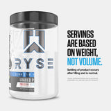 Etiqueta detallada de Ryse Loaded que transmite claridad sobre ingredientes