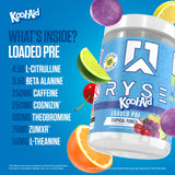 Mezcla en vaso con Kool-Aid Tropical Punch lista para beber durante el entrenamiento