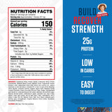 RYSE Loaded Cosmic Brownie con etiqueta frontal: sabor indulgente para entrenamientos.