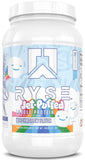 RYSE Proteína en Polvo Malvavisco Inflado, vista frontal, sabor indulgente y proteína de calidad