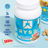 Fibra prebiótica de RYSE Loaded Protein Powder que favorece digestión y bienestar