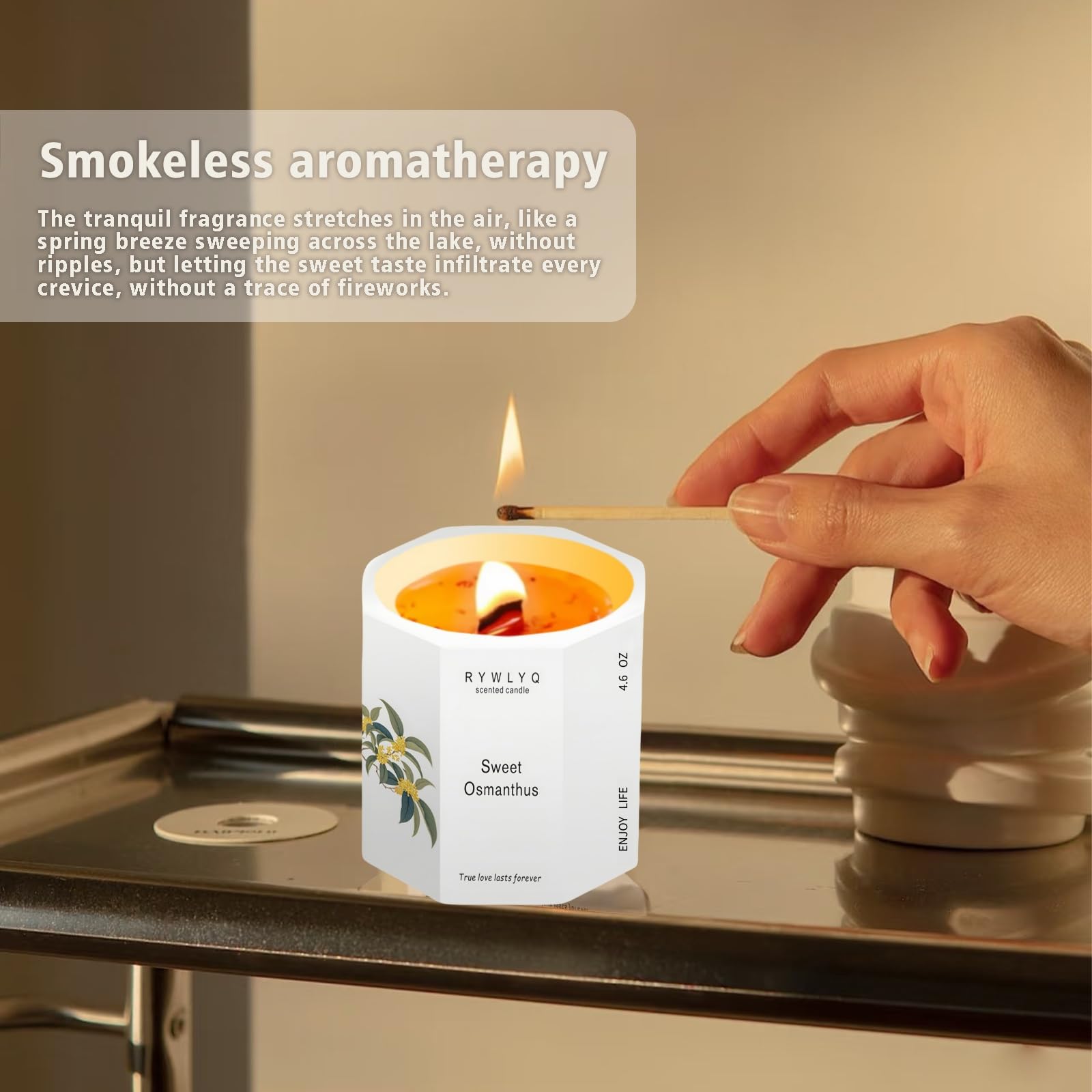 RYWLYQ Osmanthus, empaque individual, regalo ideal para ocasiones especiales.
