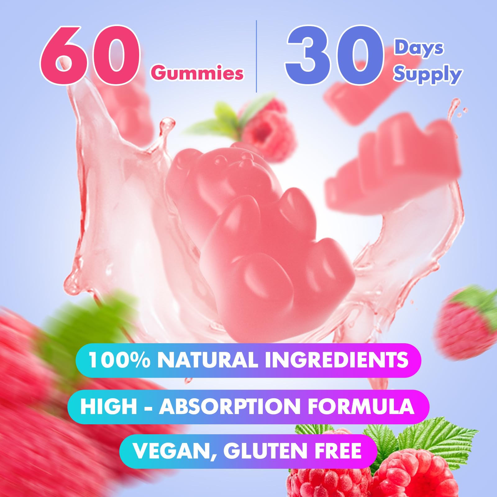 Saajoor gominolas ingredientes veganos y sin gluten: opción apta.