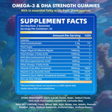 Saajoor omega-3 EPA-DHA en tarro, balance óptimo para bienestar.