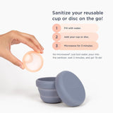 Materiales sin BPA de Saalt, seguro y duradero para reutilizables.