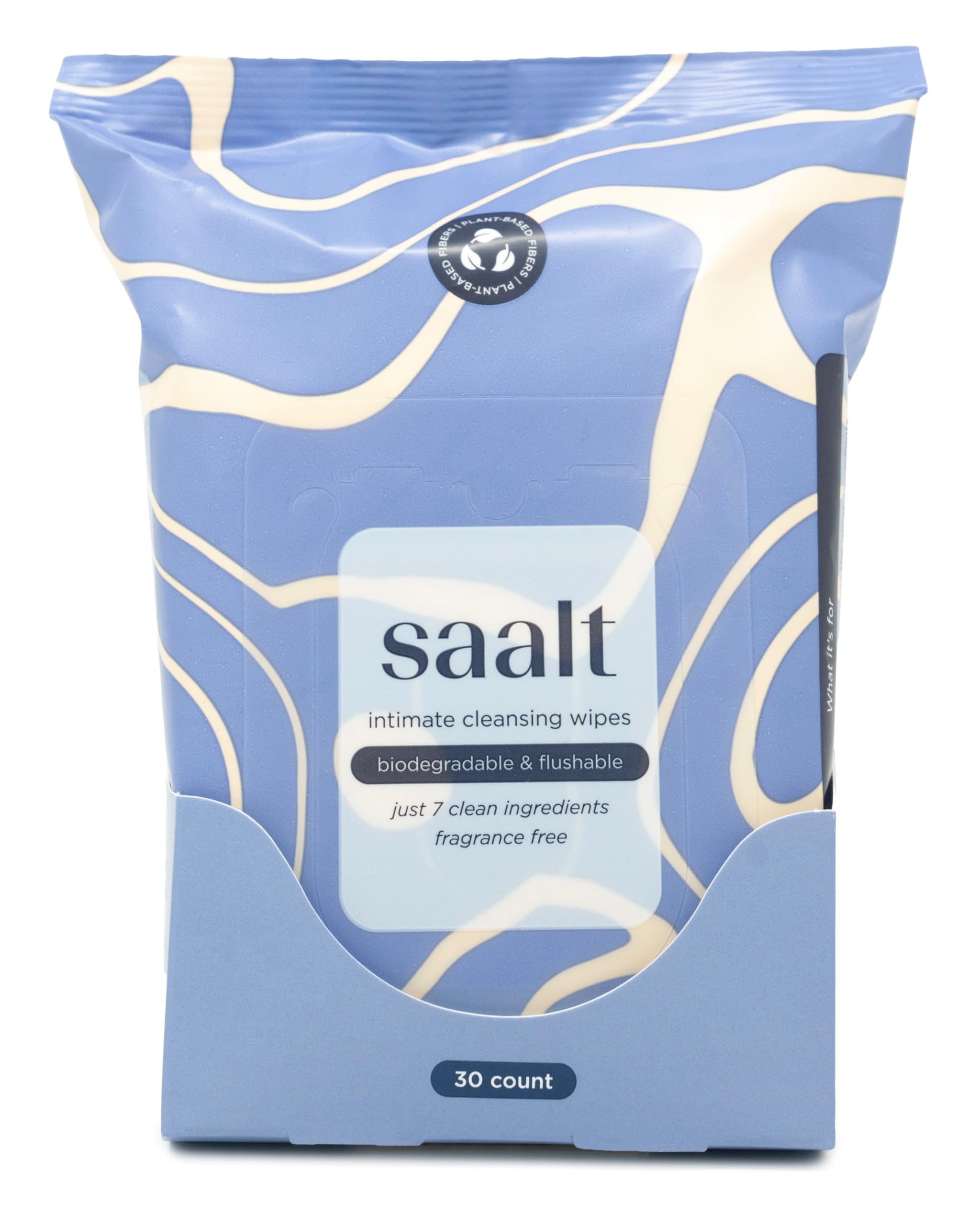 Saalt diario: toallitas de limpieza suaves para higiene íntima.
