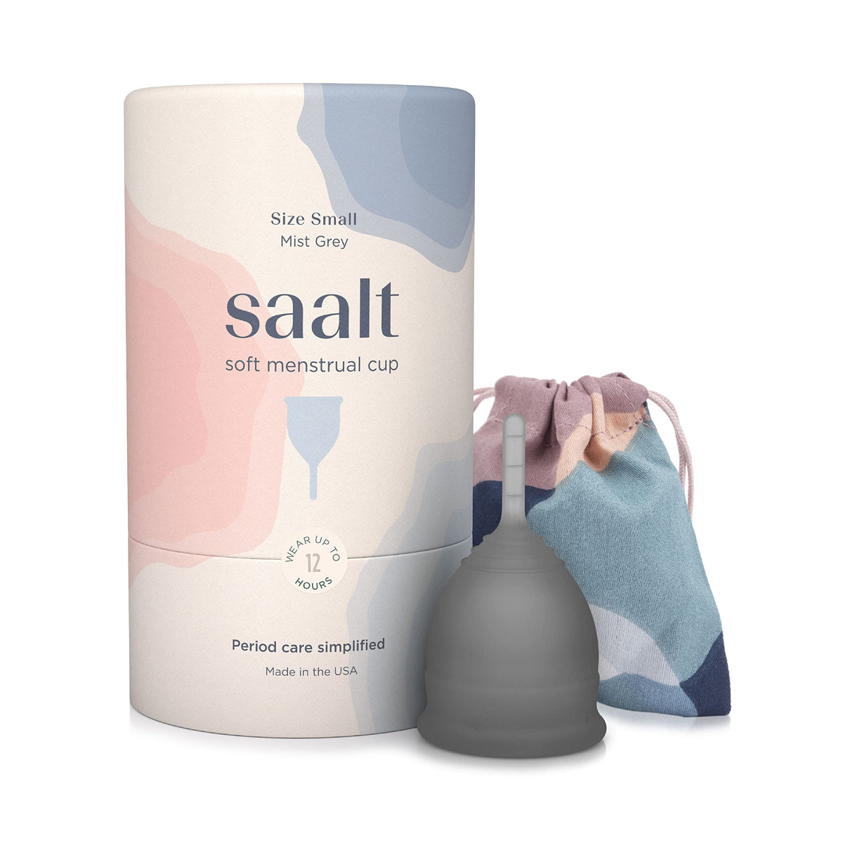 Saalt Soft copa menstrual: diseño suave para uso diario sin fugas.