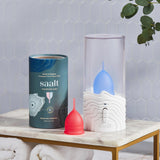Saalt Steamer universal para copas y discos, compatible con todas.