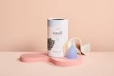 Saalt Taza menstrual, diseñada para principiantes con ajuste suave y cómodo.