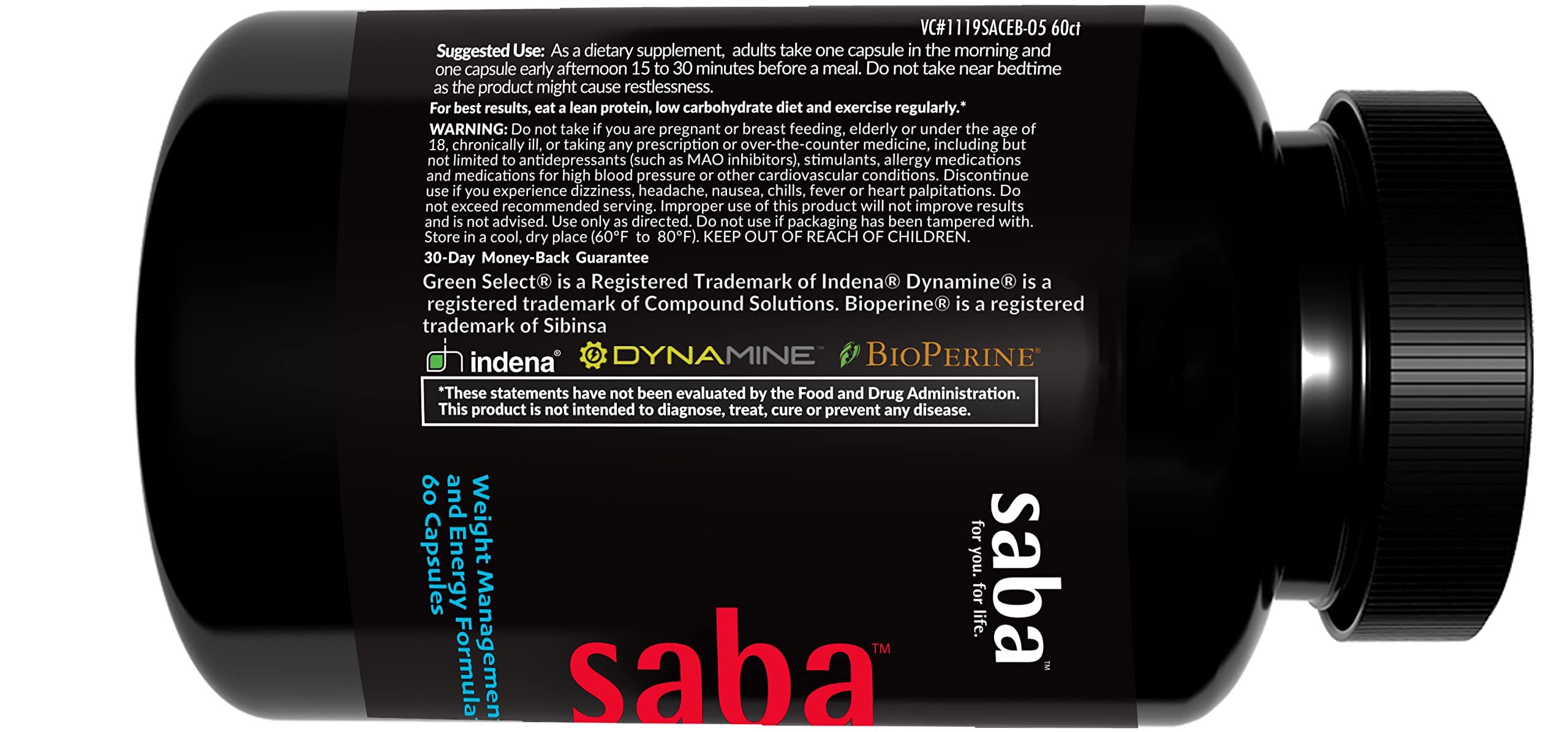 Persona activa toma Saba ACE antes de entrenar, para energía y enfoque